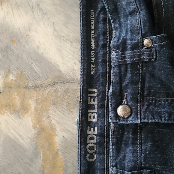 Code Blue, Annette Bootcut Woman's Jeans - Picture 5 of 8